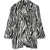 Vero Moda Blazer 'VMJESMILO' gris argenté / noir / argent