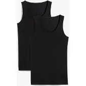 Bonprix Lot de 2 débardeurs