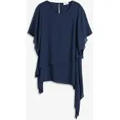 Bonprix Blouse à pans, look superposé