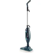 4175/01, Balai vapeur, 0,35 l, bleu, boutons, pivotant, télescopique, 5 m