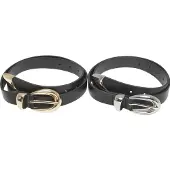 Urban Classics Ceinture or / noir / argent