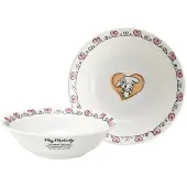 Skater Sanrio My Melody Bone China Bowl Argenté