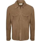 Profuomo Normal Fit Veste chemise gris, Unicolore