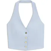 HUGO Gilet Slim Fit avec dos nu