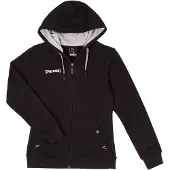 Spalding Veste de survêtement noir / blanc