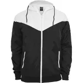 Urban Classics Veste mi-saison 'Arrow' noir / blanc