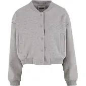 Urban Classics Dámská bomberová bunda Ladies Balloon Bomber Jacket heathergrey - XXL