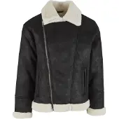 Urban Classics Veste mi-saison noir / blanc