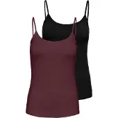 ONLY Haut 'ONLLOVE' rouille / noir