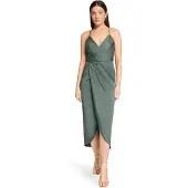 Vera Mont Robe de soirée vert foncé