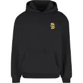 Mister tee Burger Hoodie Noir M Homme