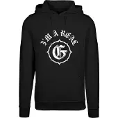 Mister tee Sweat-shirt 'Real' noir / blanc