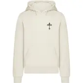 Mister tee Sweat-shirt 'Holy' sable / noir / blanc cassé