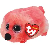 TY Peluche Teeny Puffies Gilda Flamingo 10 cm