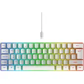 ISY Igk-3600-wt-be Mini Clavier Azerty Rgb