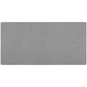 vidaXL Tapis de sol gris clair 100 x 200 cm 100% polypropylène