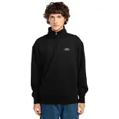 Element Cornell Skate Co Half Zip Sweatshirt Noir L Homme