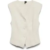 Vero Moda Chemisier 'VMScarlet' blanc naturel