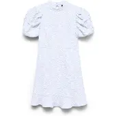 Vero Moda Robe 'VMFiona' bleu pastel / blanc