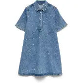 Vero Moda Robe 'VMOcina' bleu denim