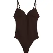 We fashion Maillot de bain brun foncé