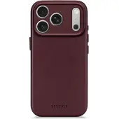 Decoded Coque en cuir MagSafe Apple iPhone 17 Pro Max - Burgundy