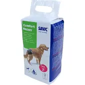 Savic Comfort Nappy Couches pour chiens 12 pièces