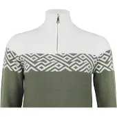 Mountain Peak Pull col roulé 1/2 zip femme Akar