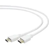 Gembird Cablexpert CC-HDMI4-W-10 - Câble HDMI avec Ethernet - HDMI mâle pour HDMI mâle - 3 m - blindé - blanc
