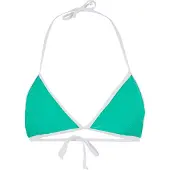 Urban Classics Retro Triangle Bikini Top Vert XL Femme