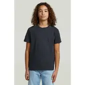 G-Star T-shirt Garçon Base - Bleu foncé - Garçon