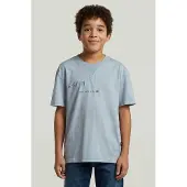 G-Star T-shirt Garçon Nifous - Bleu clair - Garçon