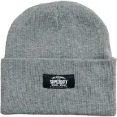 Superdry Bonnet 'CLASSIC' gris / noir / blanc