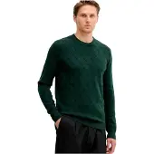 GUESS pour homme. M5YR10Z3OE2 Pull vert Humbert (XL), Casuel, Polyester, Manche longue