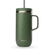Qwetch Gobelet en inox isotherme avec anse