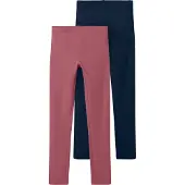Name it Leggings 'NKFVivian' bleu foncé / rose ancienne