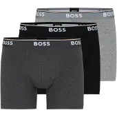 BOSS Power Boxers 3 Units Noir S Homme