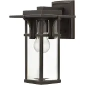 HINKLEY Applique d'extérieur 1xE27 noir Manhattan HK-MANHATTAN2-S