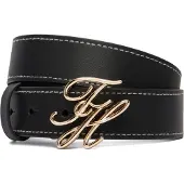 Tommy Hilfiger Ceinture 'SCRIPT 3.0' noir