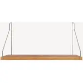 Frama Single Shelf Natural Oak | Stainless Steel | 20cm x 40cm