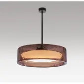 Marset Ringo Ceiling Lamp with Fixed Stem Rosé | Ø 90 cm