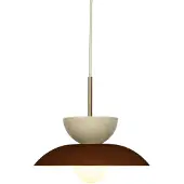 Vincent Sheppard Arvin Suspension Mushroom|Maroon ceramic