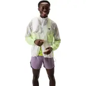 New Balance Veste de sport jaune fluo / blanc