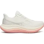 Saucony Chaussures de course pour femmes Triumph 23 WS, couleur ivoire/mauve, taille 40,5