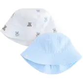 Next Chapeau bleu clair / chocolat / blanc
