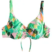 Next Hauts de bikini jaune / sapin / vert gazon / rose