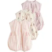Next Ensemble écru / pueblo / rose / blanc cassé