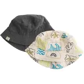 Next Chapeau bleu / greige / gris foncé / vert clair