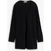 Bonprix Gilet en maille 100% coton flammé