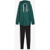 Bonprix Ensemble de jogging avec sweat long et legging (2 pces)